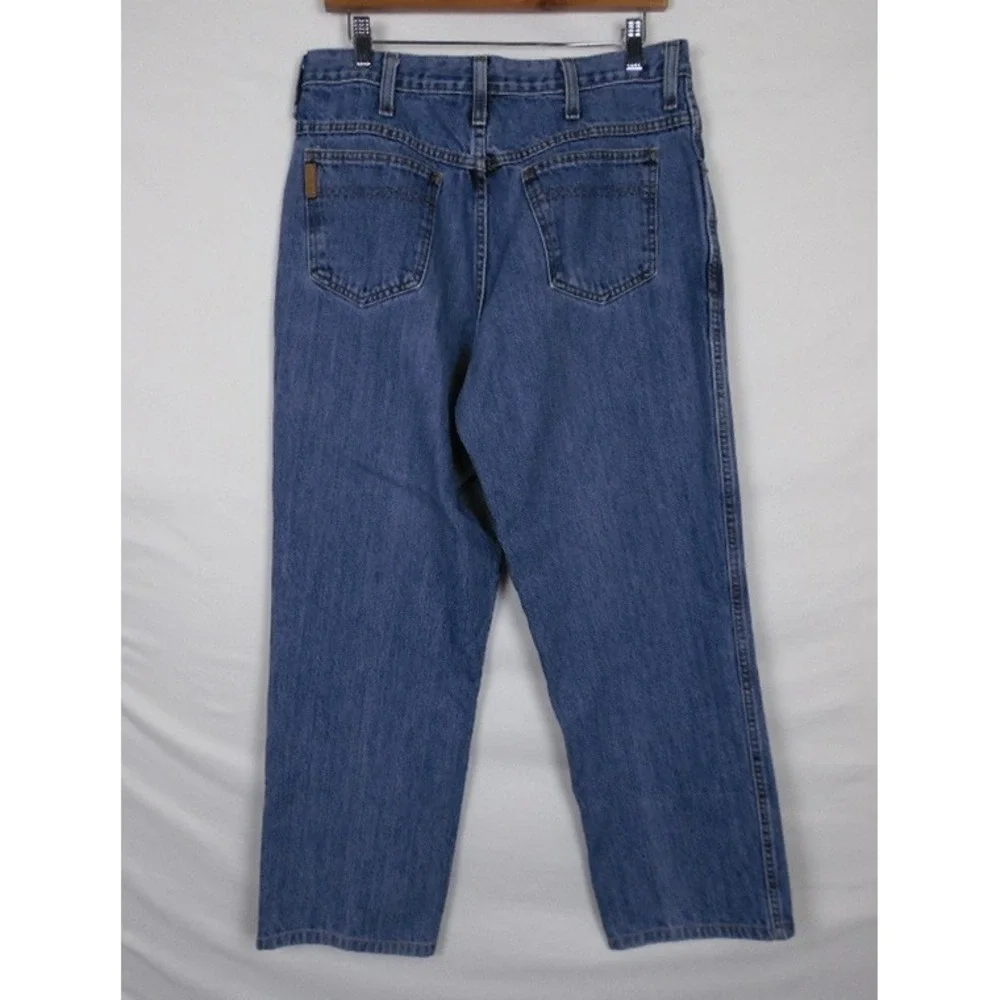 Cinch Mens Jeans 34x30 Blue Denim Straight Leg‎ Cotton Casual Work Pants